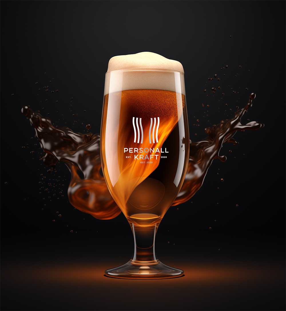 Kieliszki i pokale do piwa z nadrukiem lub grawerem