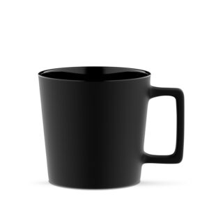 Neptune 400 ml kubek reklamowy z nadrukiem, czarny