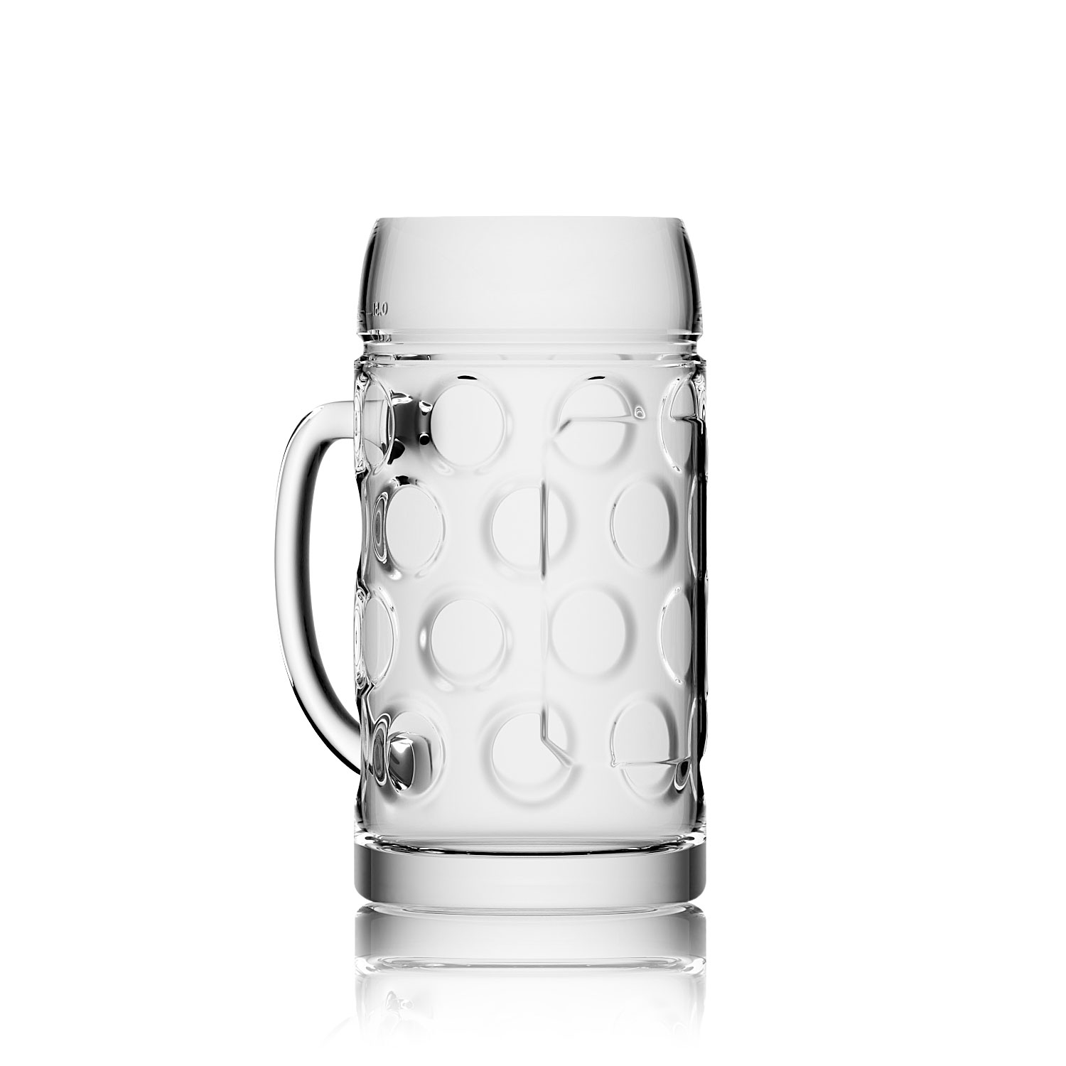 Kufel-Isar-500-ml-3 Kufel do piwa Isar 0,5 litra widok z boku