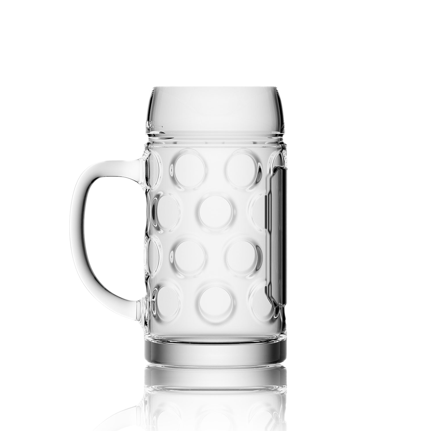 Kufel-Isar-500-ml-4 Kufel do piwa Isar 0,5 litra widok z lewej strony