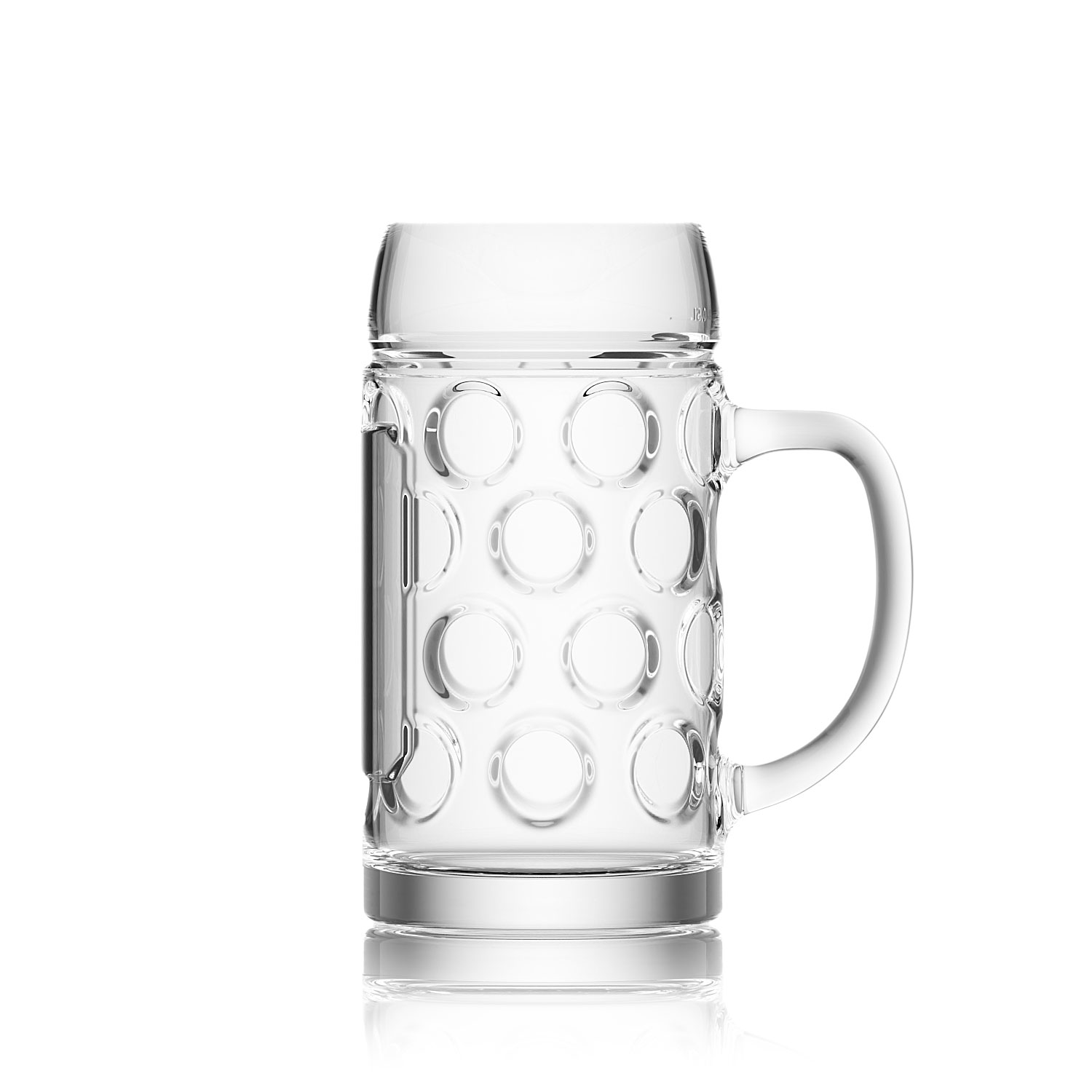 Isar 500/600 ml Kufel do piwa Isar 0,5 litra widok z prawej strony