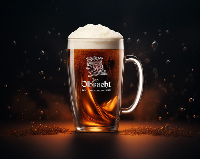 Kufle do piwa z grawerem i nadrukiem