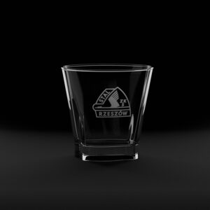 Szklanki do whisky z grawerem dla Stali Rzeszów