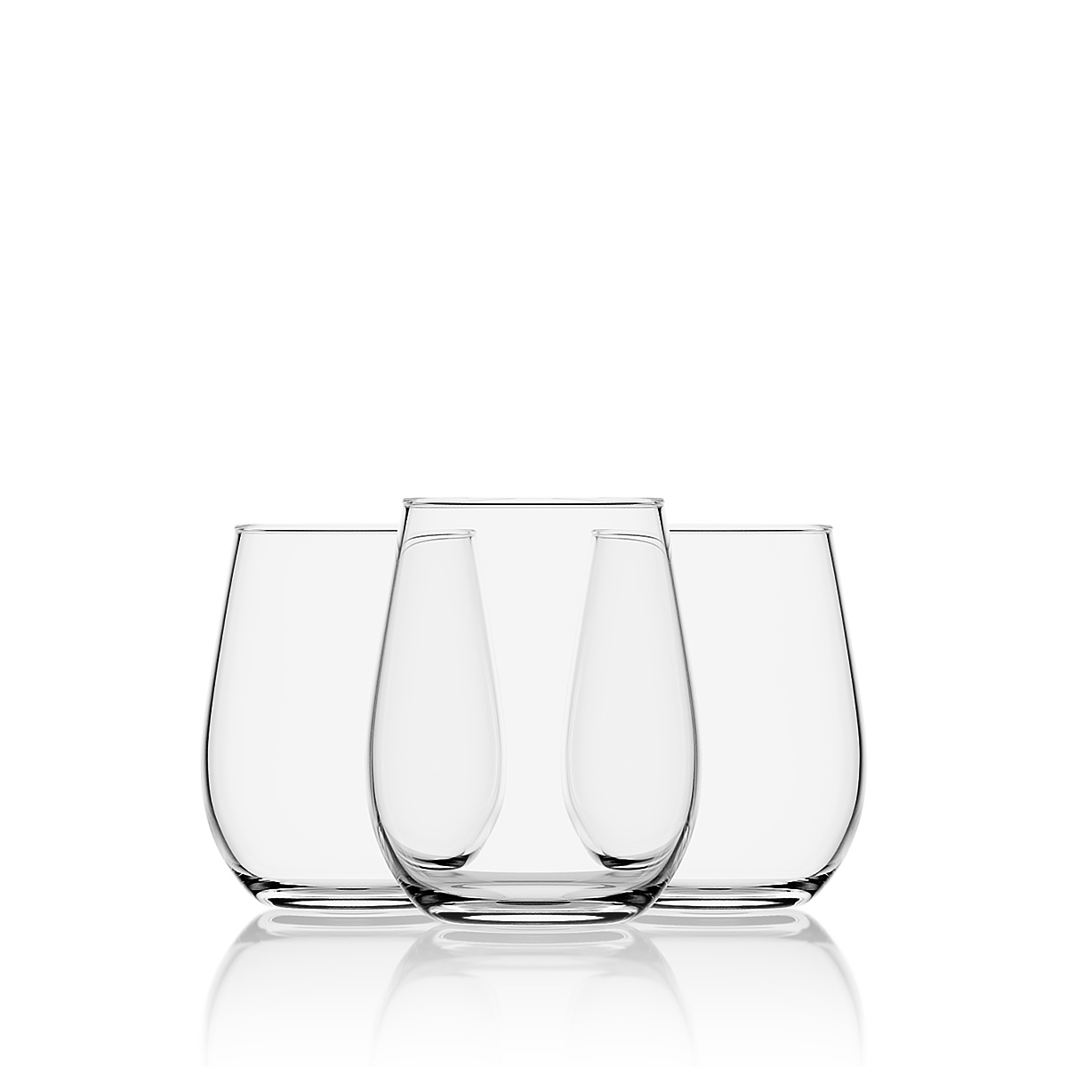 Szklanki-Gaia-360ml Gaia 300 360 ml - szklanki do piwa lub wina z huty LAV