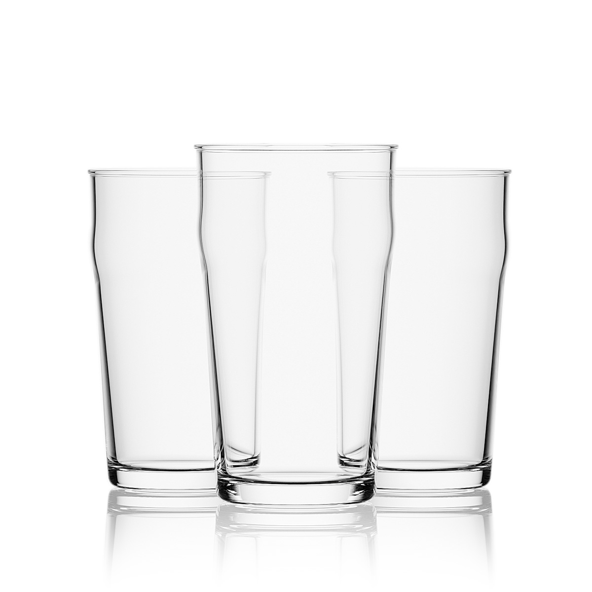 Szklanki-Nonic-570-ml Nonic 500 ml 570 ml poj. całkowita, szklanki do piwa Arcoroc