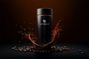 Kubki termiczne podróżne z nadrukiem lub grawerem